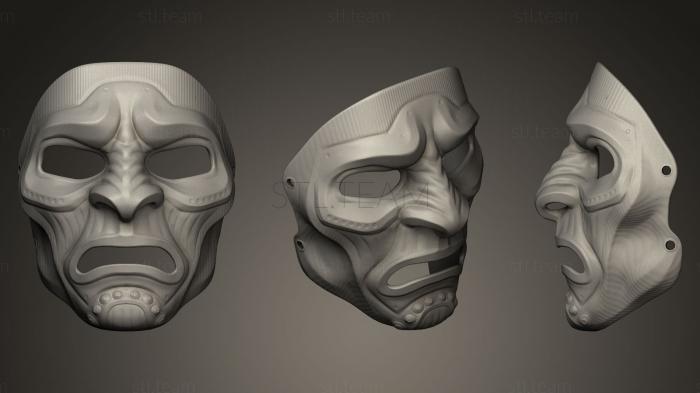 3D model Samurai mask (STL)